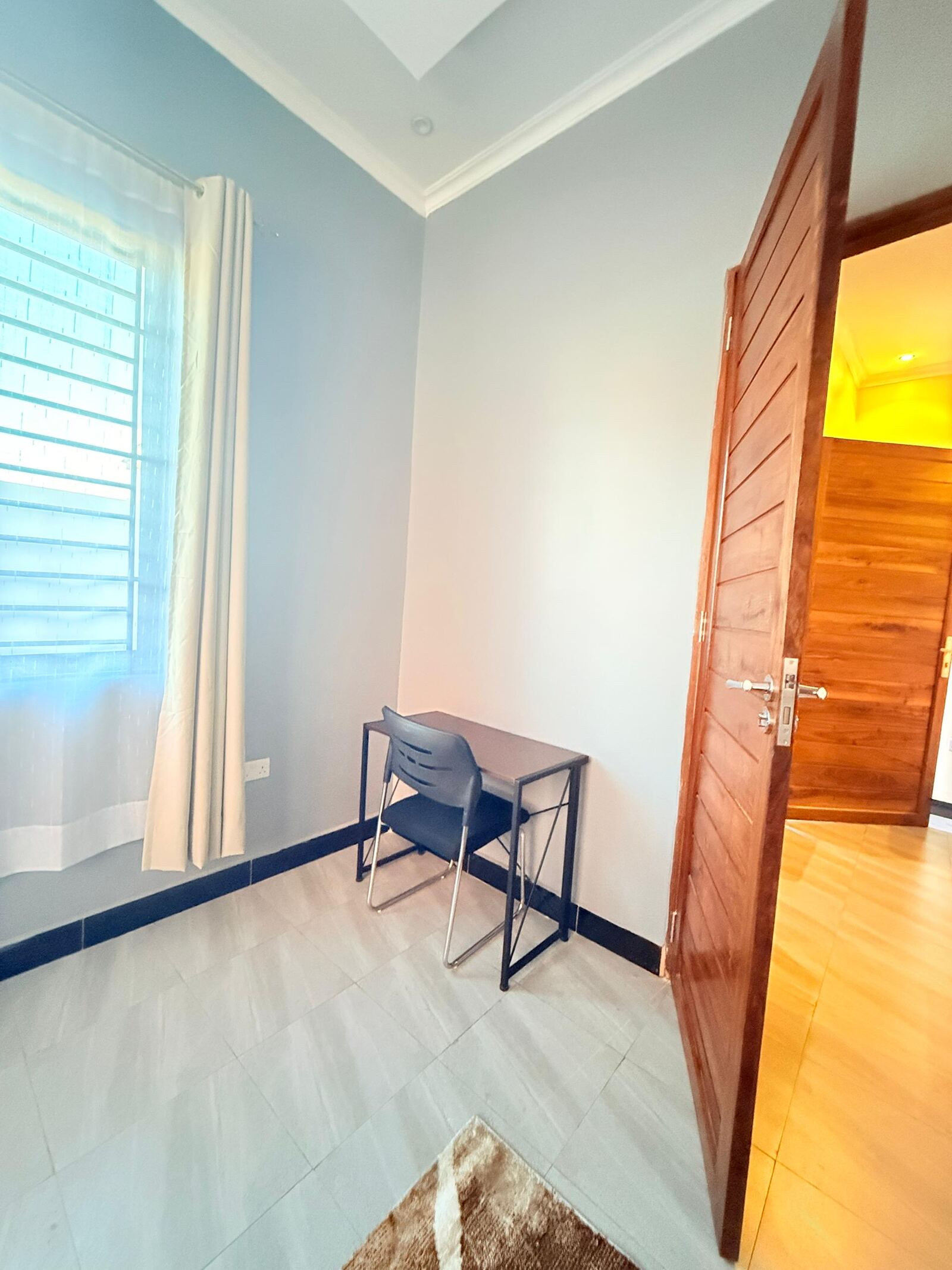 Dedicated workstation with desk and chair